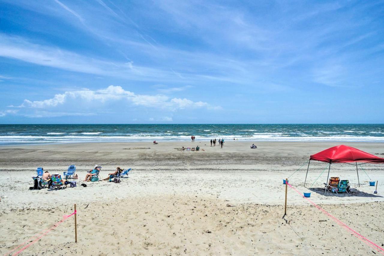 Modern Oak Island Escape 1 Mile To Long Beach! المظهر الخارجي الصورة
