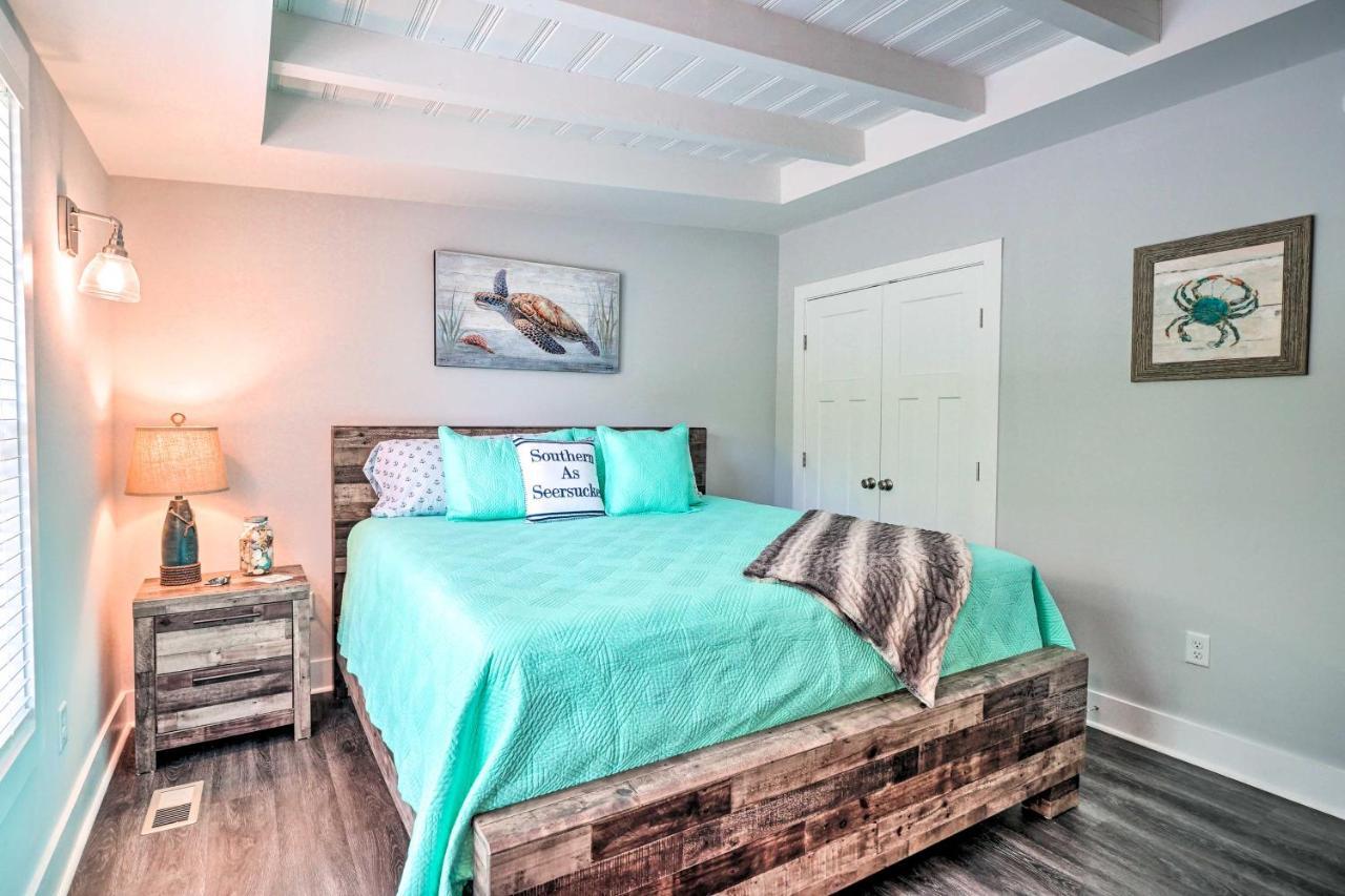 Modern Oak Island Escape 1 Mile To Long Beach! المظهر الخارجي الصورة
